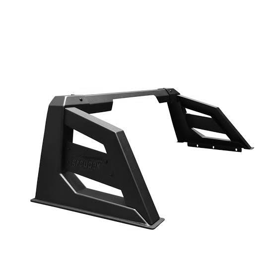 Roll-Bar δύο σκελών, σιδερένιο, μαύρο, βαρέως τύπου | Group Lazarakis